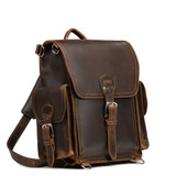 Dave's Deals The Tank Backpack - Dark Coffee Brown