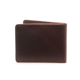 Dave's Deals Medium Bifold Leather Wallet - Chestnut