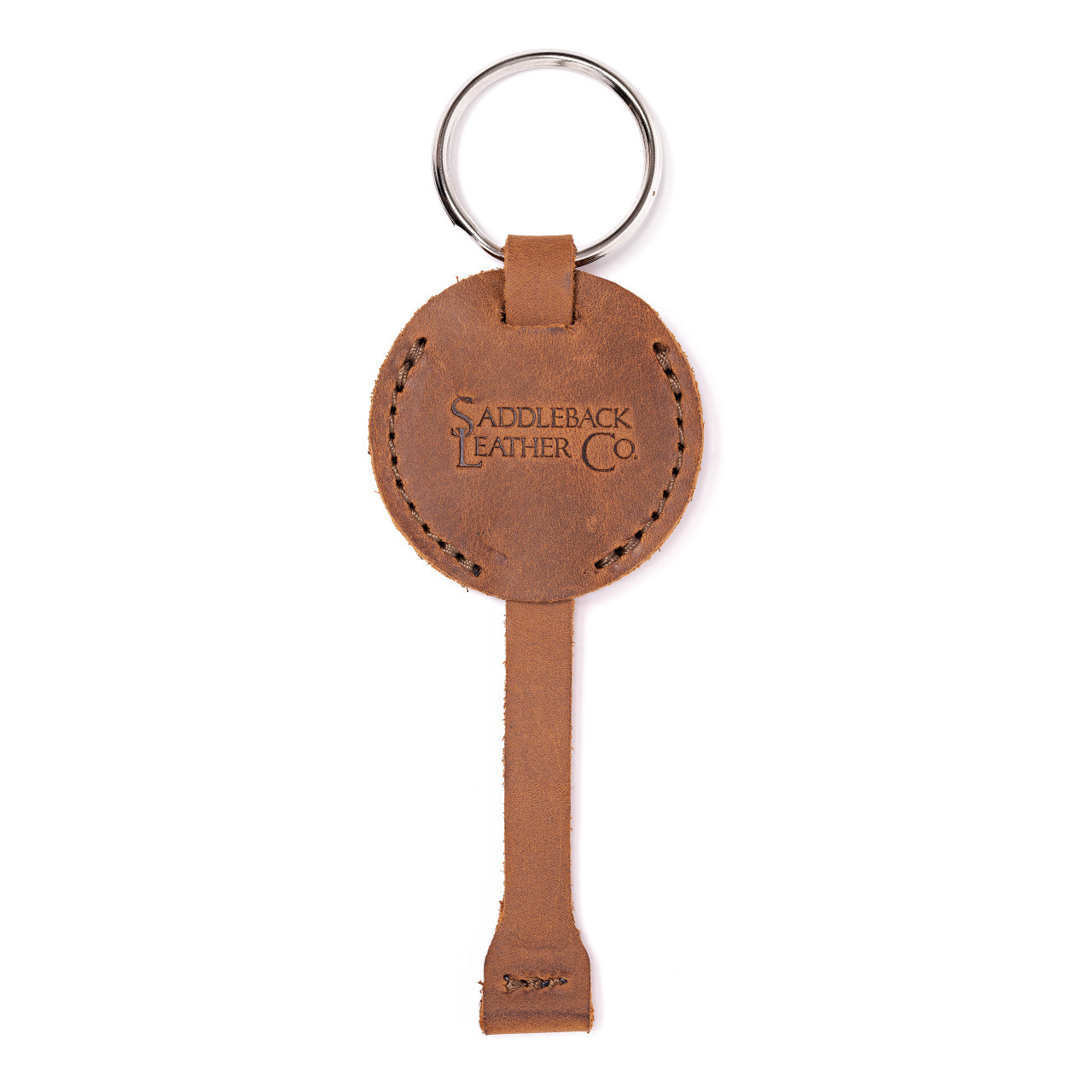 Leather AirTag Keychain Case The Pouch