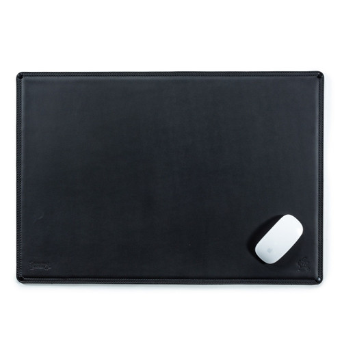 Dave's Deals Leather Desk Pad - Old Design - Black