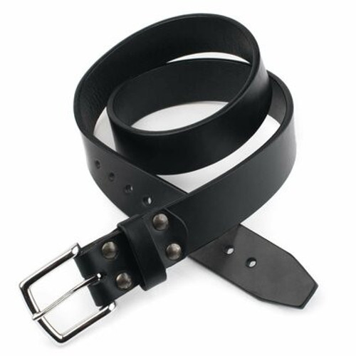 Dave's Deals Old Bull Leather Belt - Black - 40