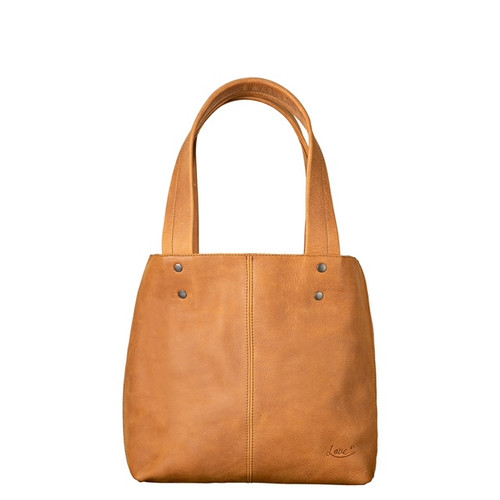 Small Weekend Leather Tote