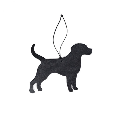 Black Lab Christmas Ornament