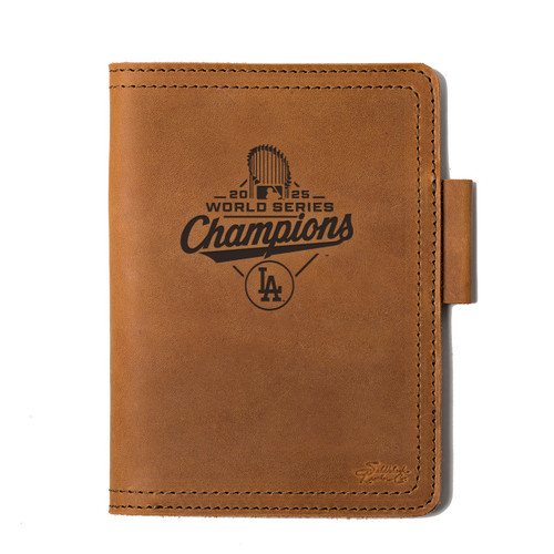 Leather Portfolio | Los Angeles Dodgers World Series | Saddleback