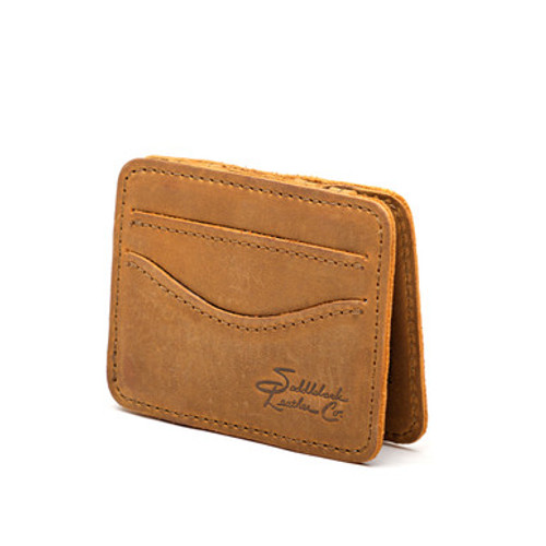 Dave's Deals Front Pocket Leather Magic Wallet - Tobacco