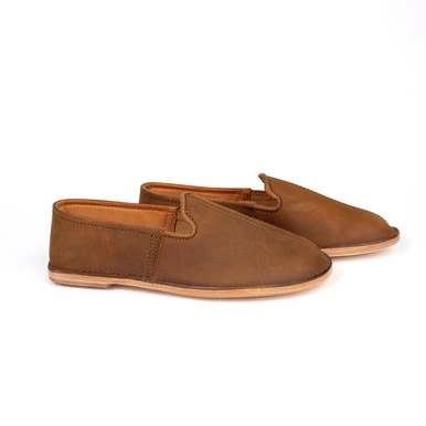 Dave's Deals Barefoot Slip-on Shoe - Size 10 - Tobacco