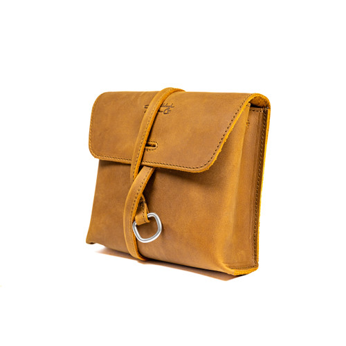 High quality full grain Leather Organizer Bag front view - Saddleback Leather