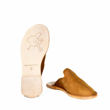 Dave's Deals Barefoot Slip-on Mule - Size14 - Tobacco