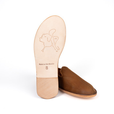 Dave's Deals Barefoot Slip-on Shoe - Size 6 - Tobacco