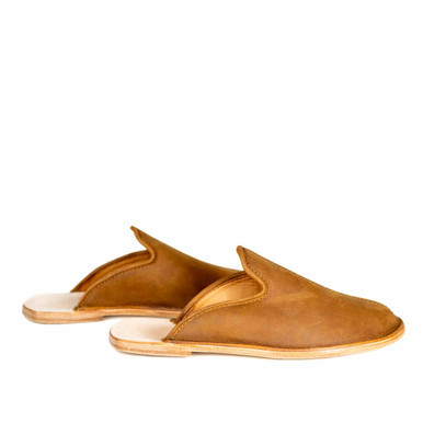 Dave's Deals Barefoot Slip-on Mule - Size 13 -Tobacco