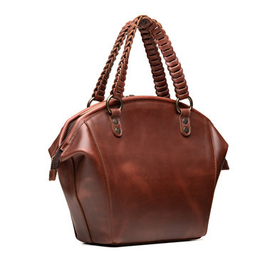 Suzette's Steals Dovetail Satchel - Chestnut