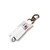 High quality white chapstick leather holder with chapstick