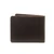 High quality dark brown full grain Dave's Deals Medium Bifold Leather Wallet - Dark Coffee Brown side view - Saddleback Leather
