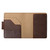 High quality full grain Large Leather Moleskine Cover alternate angle - Saddleback Leather