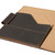 High quality full grain Large Leather Moleskine Cover alternate angle - Saddleback Leather