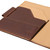 High quality full grain Large Leather Moleskine Cover alternate angle - Saddleback Leather