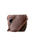 High quality red brown full grain Suzette's Steals Crossbody Concealed Leather Bag - Chestnut alternate view - Saddleback Leather
