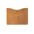 High quality full grain leather 14" Horizontal Laptop Sleeve front view - Saddleback Leather
