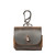 High quality front image of the dark brown Leather AirPod Pro Case.