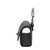 High quality side image of the black Leather AirPod Pro Case.