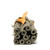 High quality full grain leather Waxed Canvas Fire Starter Rolls interior view - Saddleback Leather