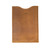 High quality full grain leather 16" Vertical Laptop Sleeve front view - Saddleback Leather