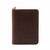 High quality red brown full grain Dave's Deals Slim Bifold Leather Wallet - Chestnut front view - Saddleback Leather