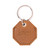 Leather AirTag Keychain Case - The Ring