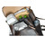 High quality inside packed view of the leather all in one backpack in dark coffee