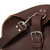 High quality full grain leather 27" Adolescent Beast Duffle Bag alternate angle - Saddleback Leather