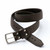Dave's Deals Leather Tow Belt - Dark Coffee Brown - 38