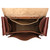 Inside of Hiker's Backpack in Chestnut leather.