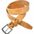 High quality natural full grain Dave's Deals Old Bull Leather Belt - Natural - 40 front view - Saddleback Leather