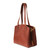 High quality full grain Leather Organizer Satchel alternate angle - Saddleback Leather