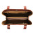 High quality full grain Leather Organizer Satchel alternate angle - Saddleback Leather