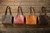 High quality full grain Leather Organizer Satchel front view - Saddleback Leather