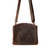 High quality full grain Suzette's Steals Leather Organizer Crossbody Pouch - Dark Coffee side view - Saddleback Leather