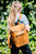 High quality carbon black full grain leather All in One Backpack Medium alternate angle - Saddleback Leather
