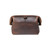 High quality dark brown full grain leather Dave's Deals Big Mouth Organizer - Dark Coffee Brown front view - Saddleback Leather