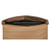 High quality medium black magnetic fold over leather purse inside