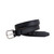 Dave's Deals Leather Dress Belt - Black- 36