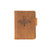 Exquisitely crafted Saddleback leather cover with the Texas Rangers World Series logo designed to encase planners and journals, merging functionality with style for everyday use.