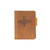 High quality exquisitely crafted Saddleback leather cover with the Texas Rangers World Series logo designed to encase planners and journals, merging functionality with style for everyday use.