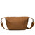High quality the back view of the London Leather Sling in tan brown