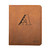 High quality arizona Diamondbacks leather portfolio in the shade tan, by Saddleback