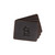 High quality dark brown colored leather coaster set of 4 with the St Louis Cardinals logo on the front. Made by Saddleback