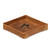 High quality tan colored leather valet tray with the Toronto Blue Jays logo in the center. Made by Saddleback
