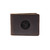 High quality dark brown colored leather bifold wallet with the Milwaukee Brewers logo on the front. Made by Saddleback