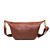 High quality london Sling in red brown in back view