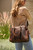 High quality black full grain Professional Leather Satchel side view - Saddleback Leather